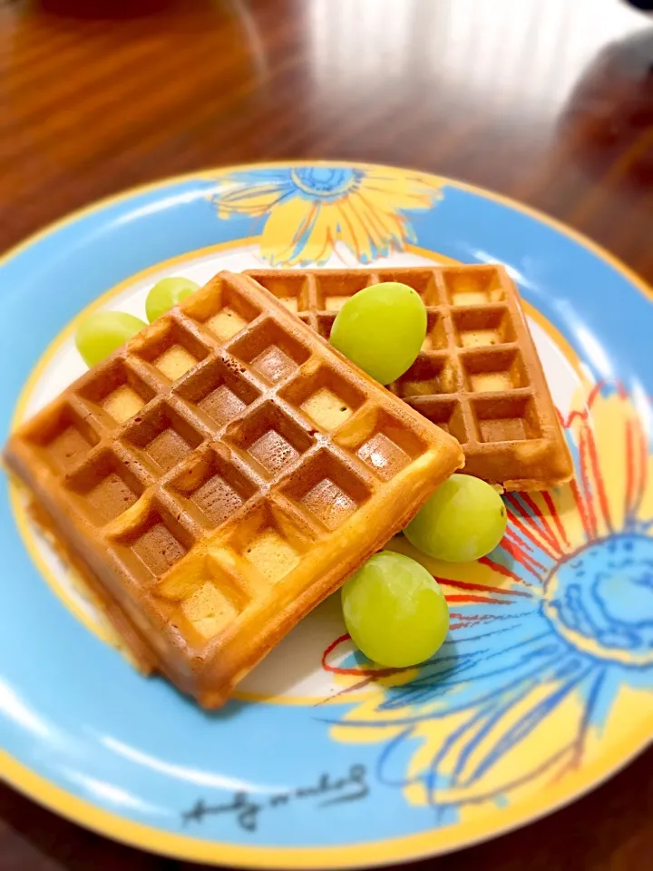 アメリカンワッフル(YAMAZENレシピ)|🍳となりのキャナ子さん