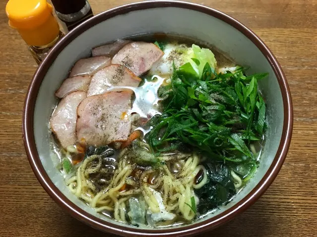 マルちゃん正麺🍜、醤油味❗️✩⃛꒰⁎⁍̴◡⁍̴⁎ ॢ꒱✨|サソリさん