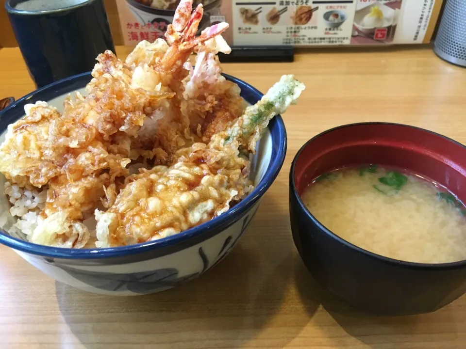 かきとホタテの海鮮天丼|PegaOさん