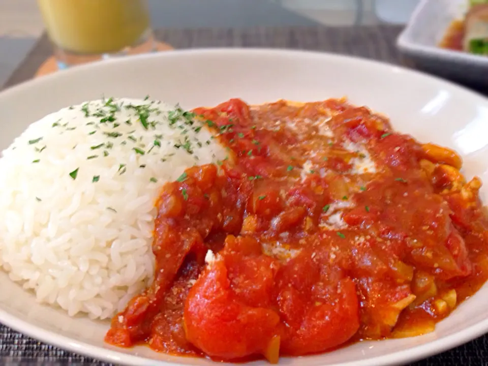 チキンバターカレー！|フジハラさん