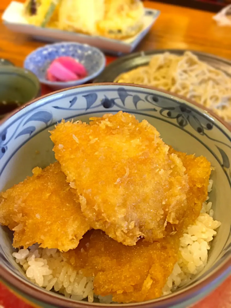 タレカツ丼セットざる蕎麦|Takaki Sasakiさん