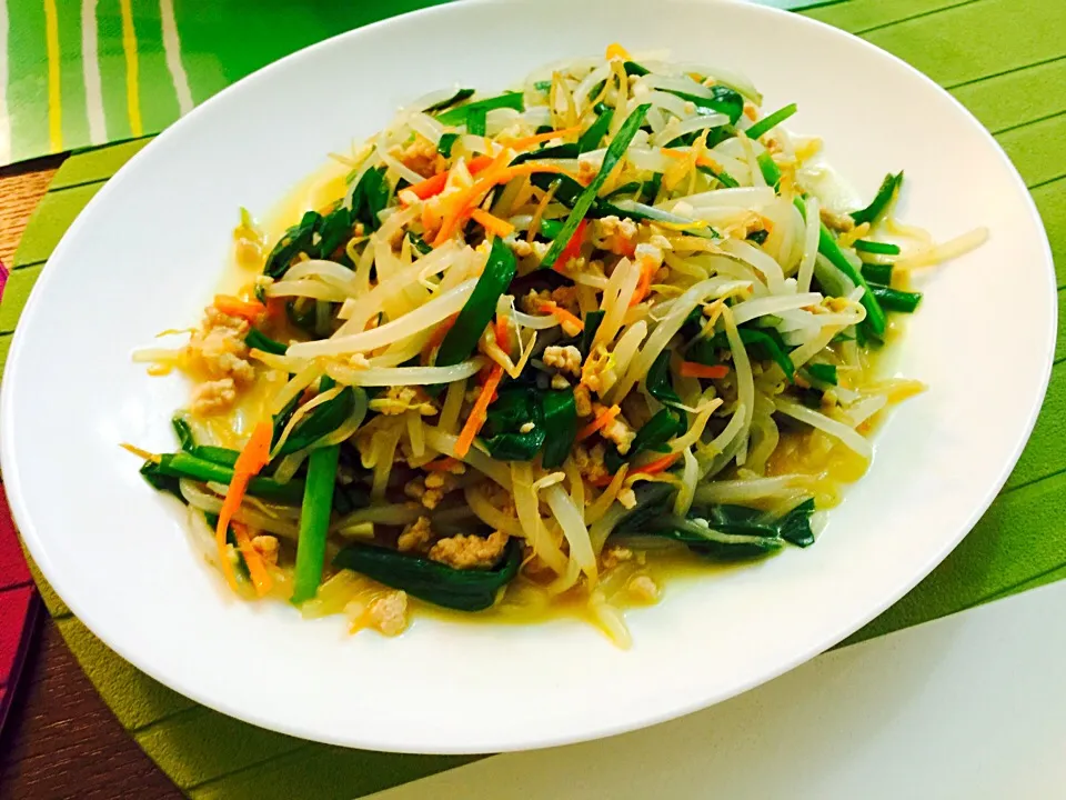 STir-fried Bean Sprouts in Chinese Style.|Nicoleさん