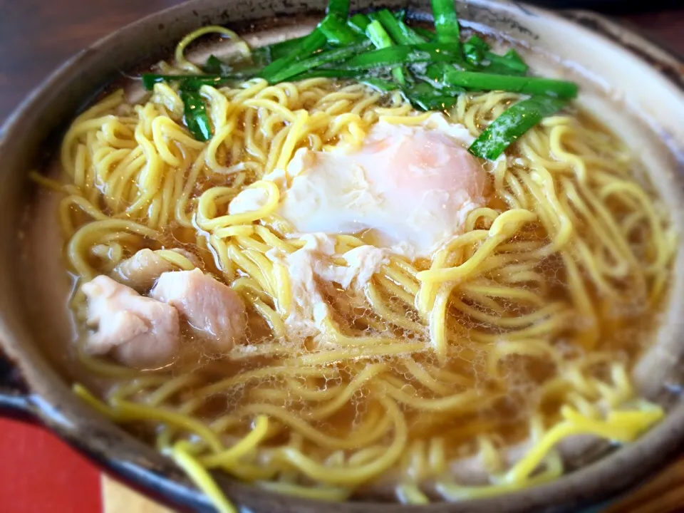 鍋焼きラーメン|へろへろさん