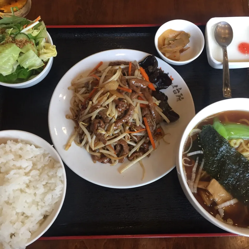 お昼は中華ランチ|アクちゃんさん