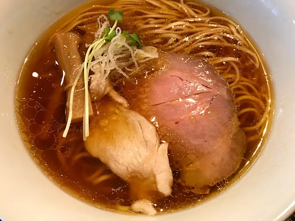 らぁ麺 やまぐち 鶏そば 醤油ラーメン|とみざわさん