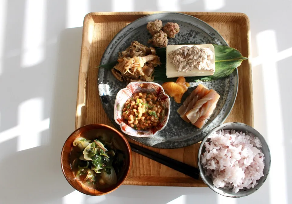 今日の朝ごはん|もも太郎さん