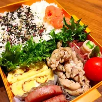 Snapdishの料理写真:2016.11.21.息子弁当☆|yumisyuiさん