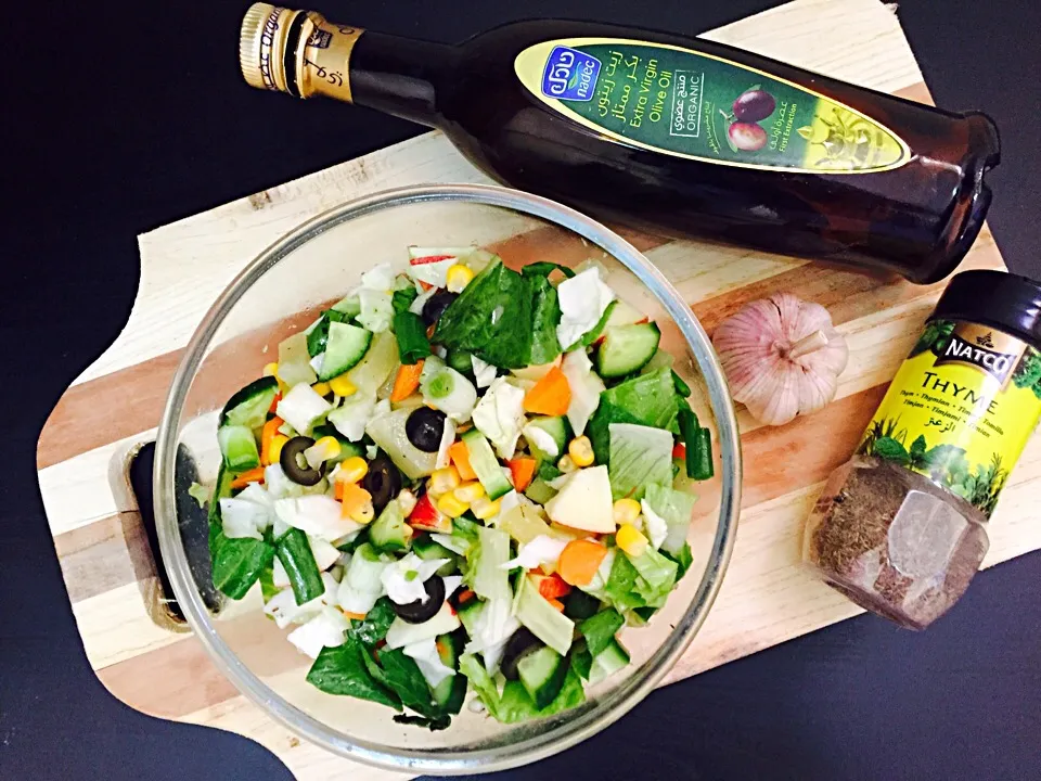 Vinaigrette salad|Fatima Sameena Sharifさん