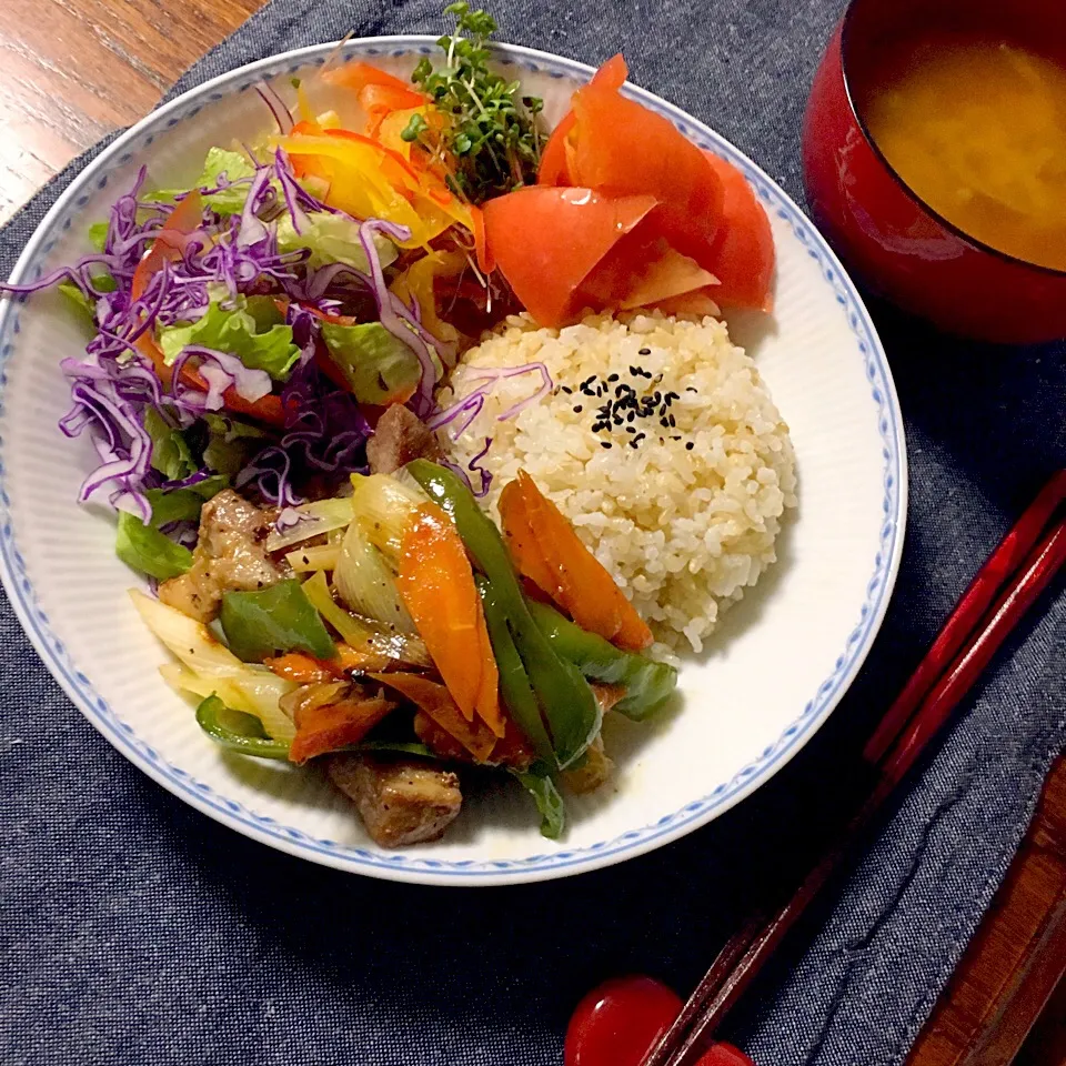 神戸で健康と美のお料理教室💖平日のワンプレート晩ごはん💖|チコさん