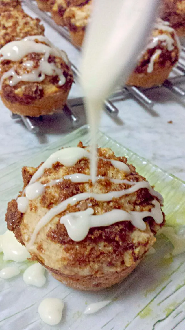 cinnamon roll muffins|Sofie's Kitchenさん