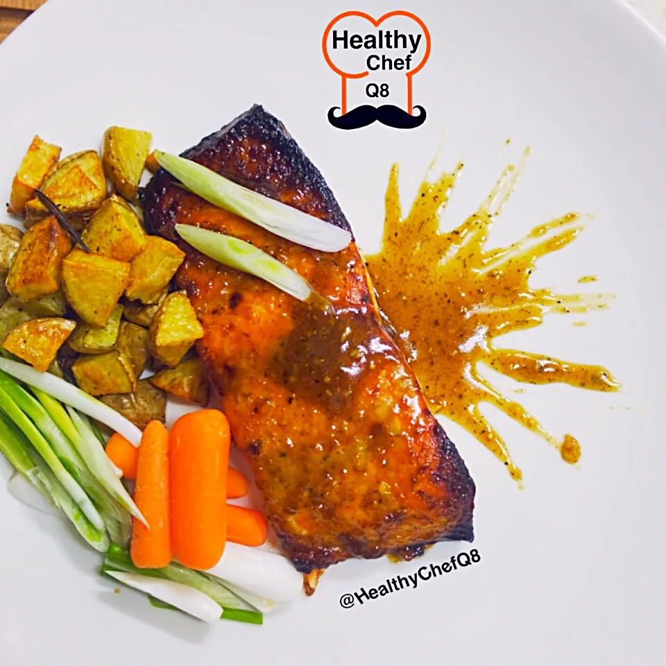 Broiled Salmon fillet|Healthy Chef Q8さん