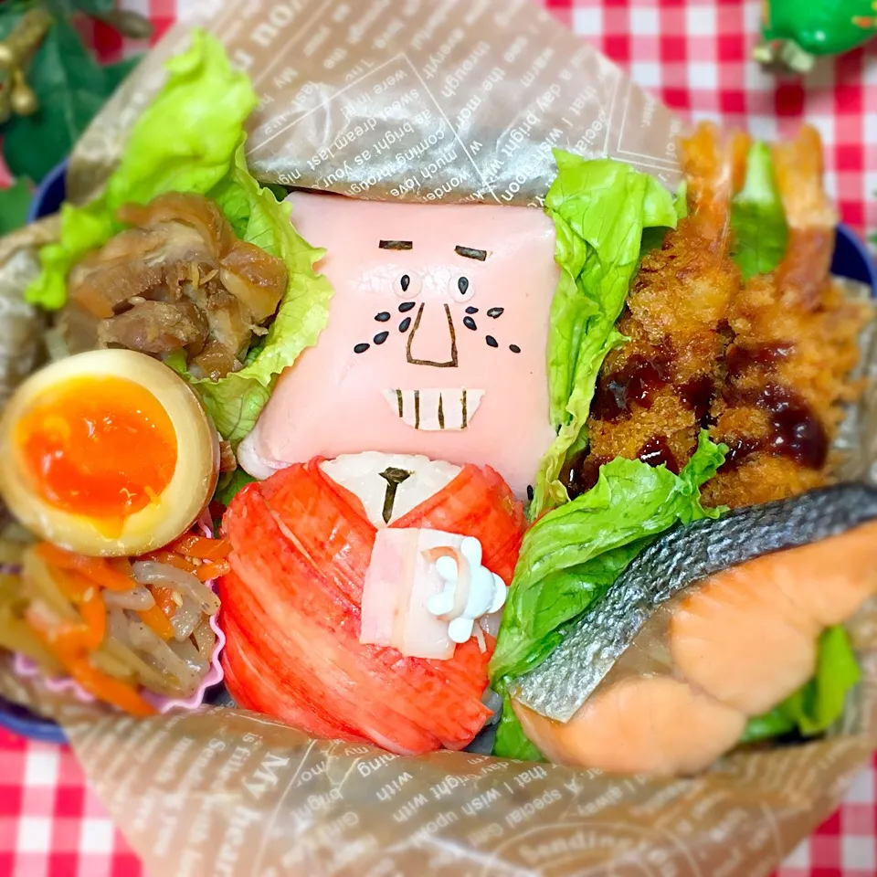 Snapdishの料理写真:アンクルトリス弁当🍺|せいこさん