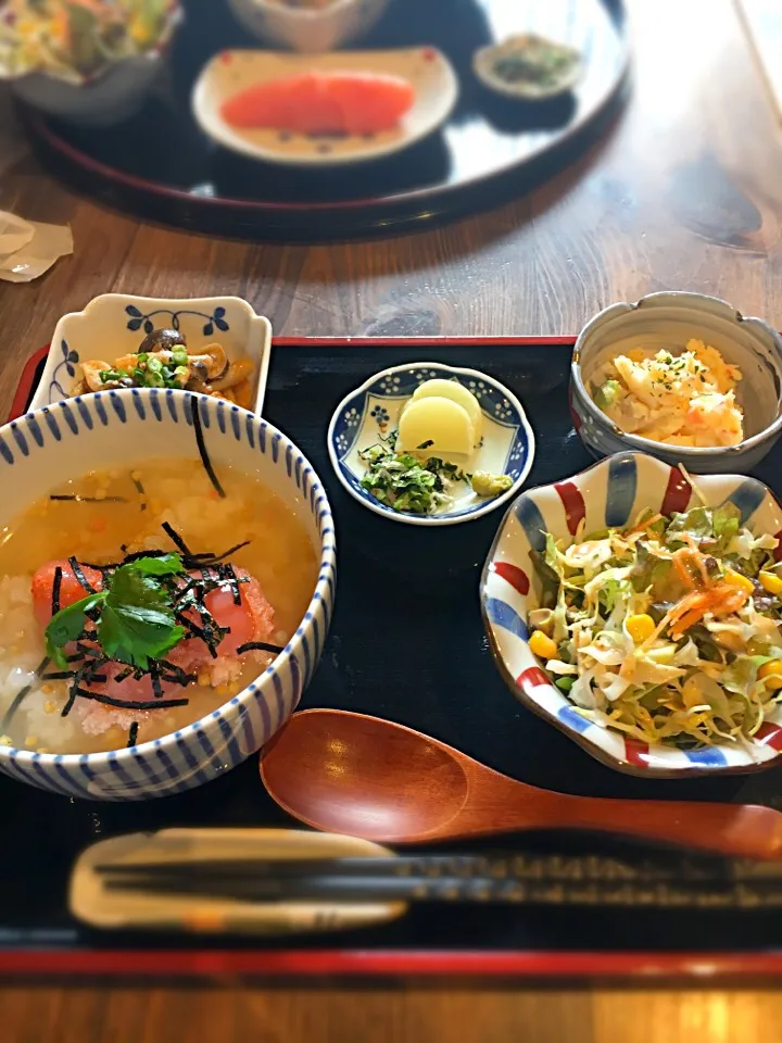 蔵出しめんたいの明太茶漬けランチ|大塚 友子さん