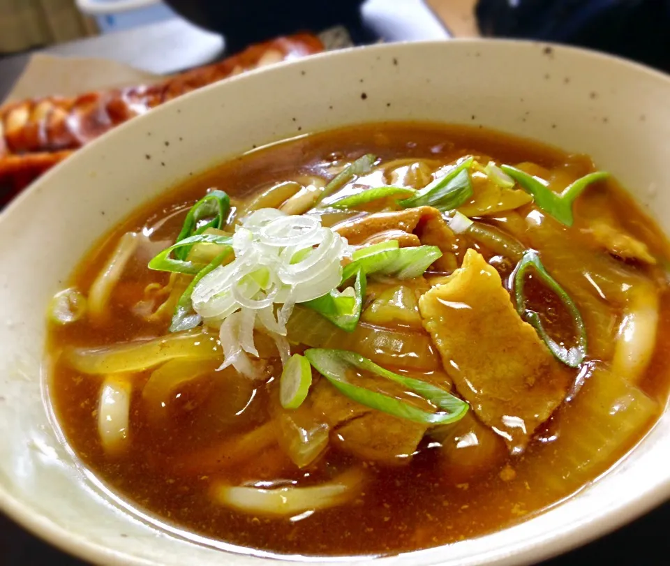 昼ごはん カレーうどん|砂雪さん