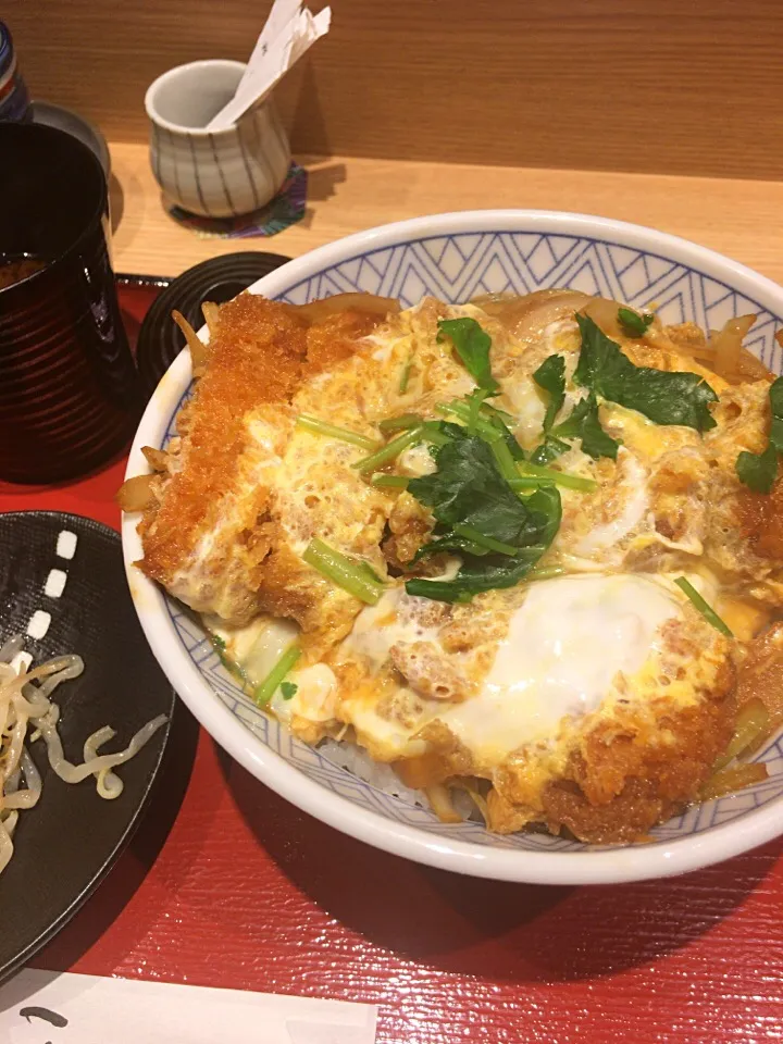 カツ丼(￣∇￣)|プラムてつ。さん