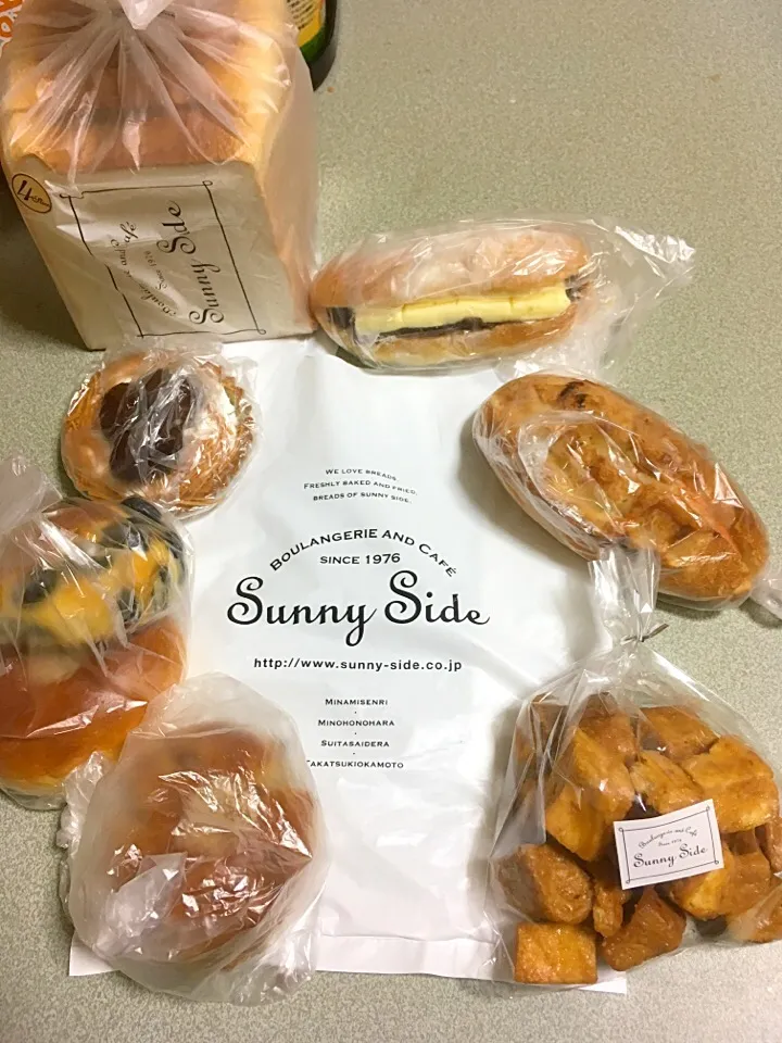 娘が作ったサニーサイドのパン|猫舌ロビンさん