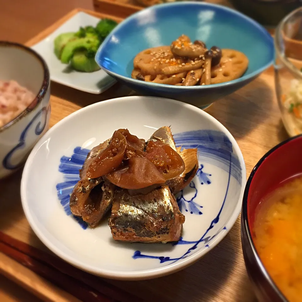 Snapdishの料理写真:イワシの梅煮|ジャスミンリリーさん