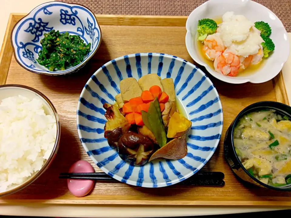 我が家の晩ごはん～😋🍴💕和食定食|vege食堂さん