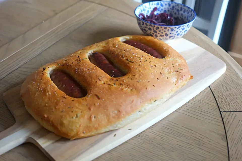 Italian Sausage Focaccia|The Missing Linkさん