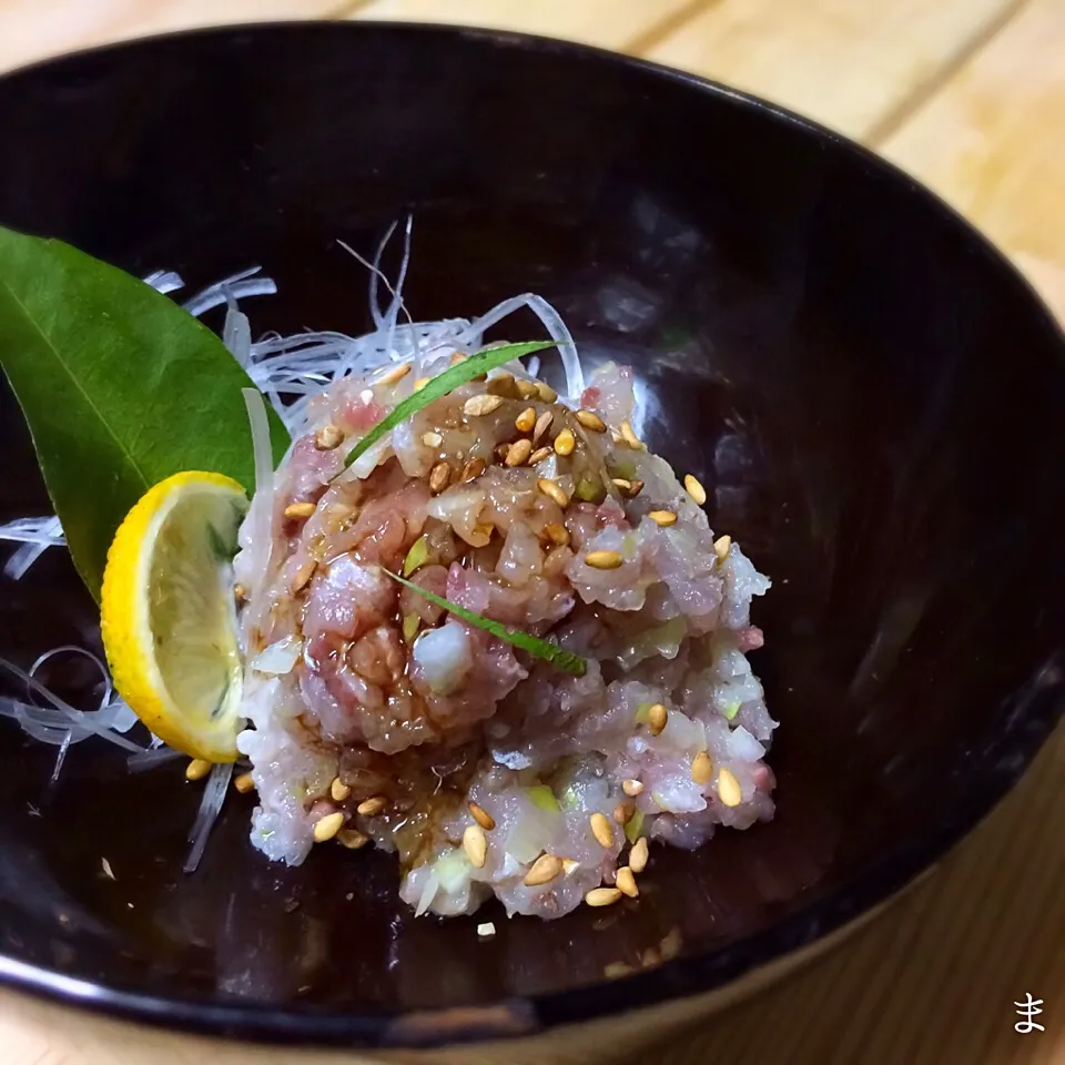 長崎県産 鯵のなめろう|まる(丸大豆)さん