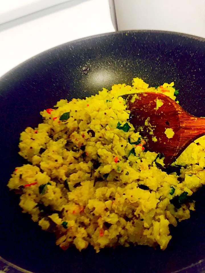 Homemade Poha Upma💋|Yasmin Saulnierさん