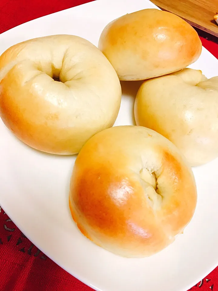 Snapdishの料理写真:豆腐ベーグル🍞|ricaさん