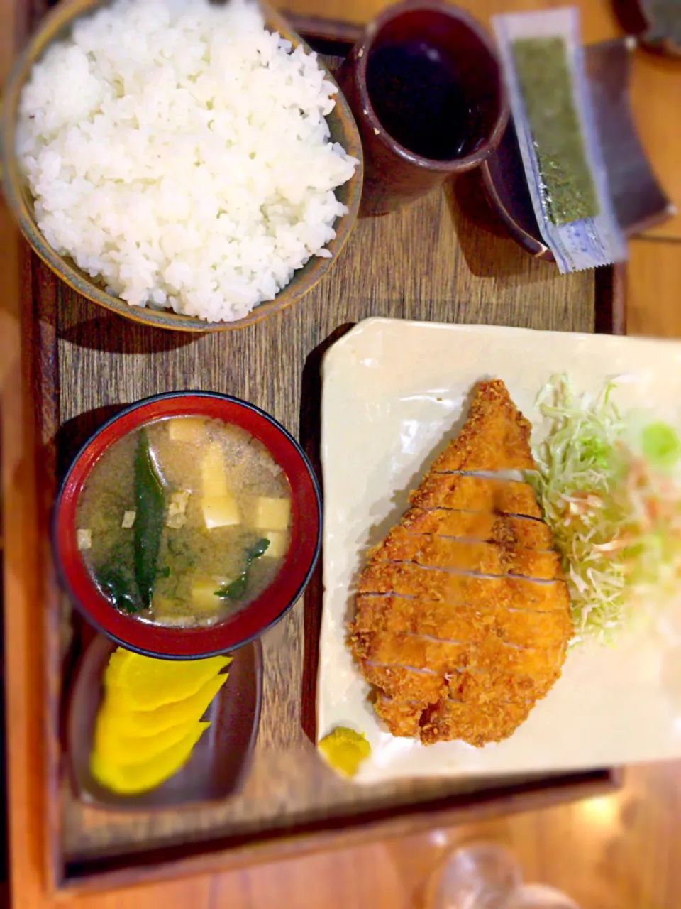 チキンカツ定食|きょさん