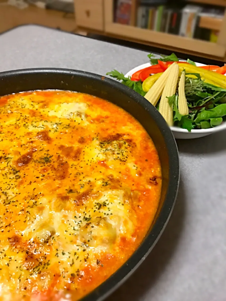 豆腐と鶏むね肉の挽肉のグラタン|guraさん