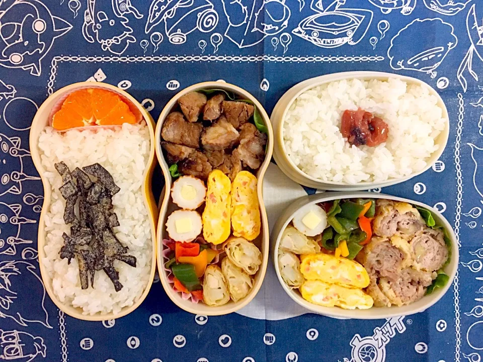 Snapdishの料理写真:父の作るお弁当 2016/11/24|じゅんさん