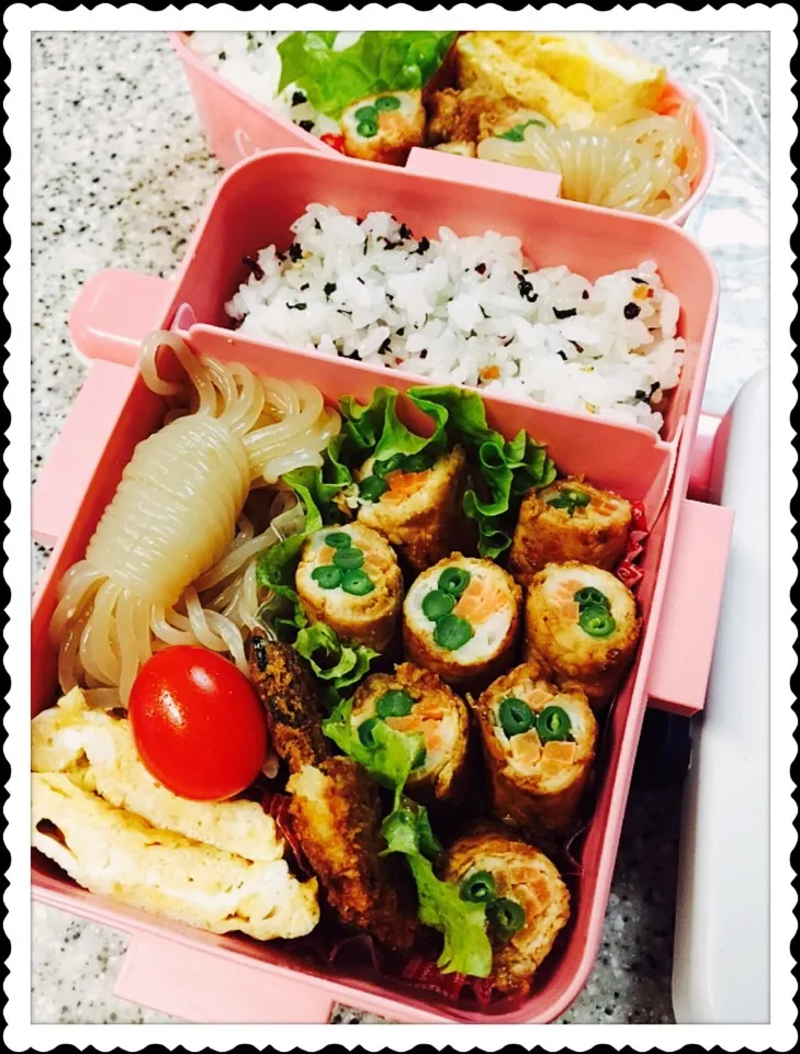 Snapdishの料理写真:今日の娘っちのお弁当|えみちさん