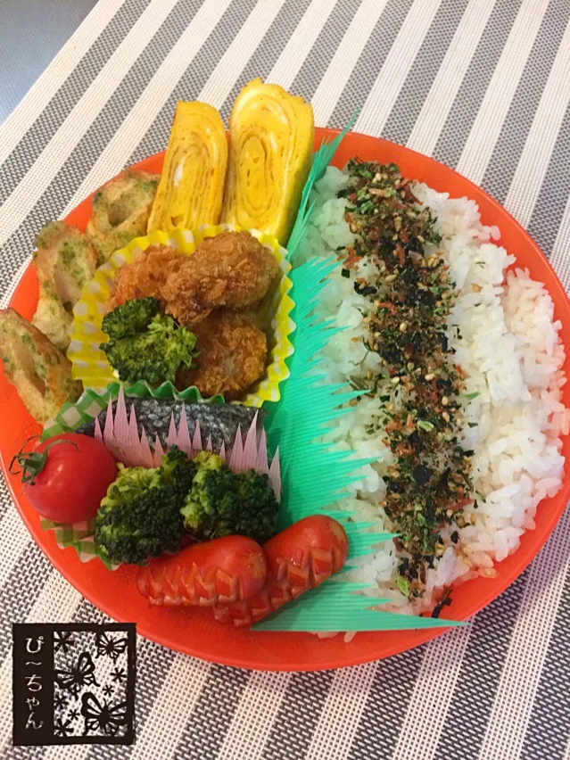 Snapdishの料理写真:長女☆高校生弁当📝期末考査3日目|☆ぴ〜ちゃん☆さん