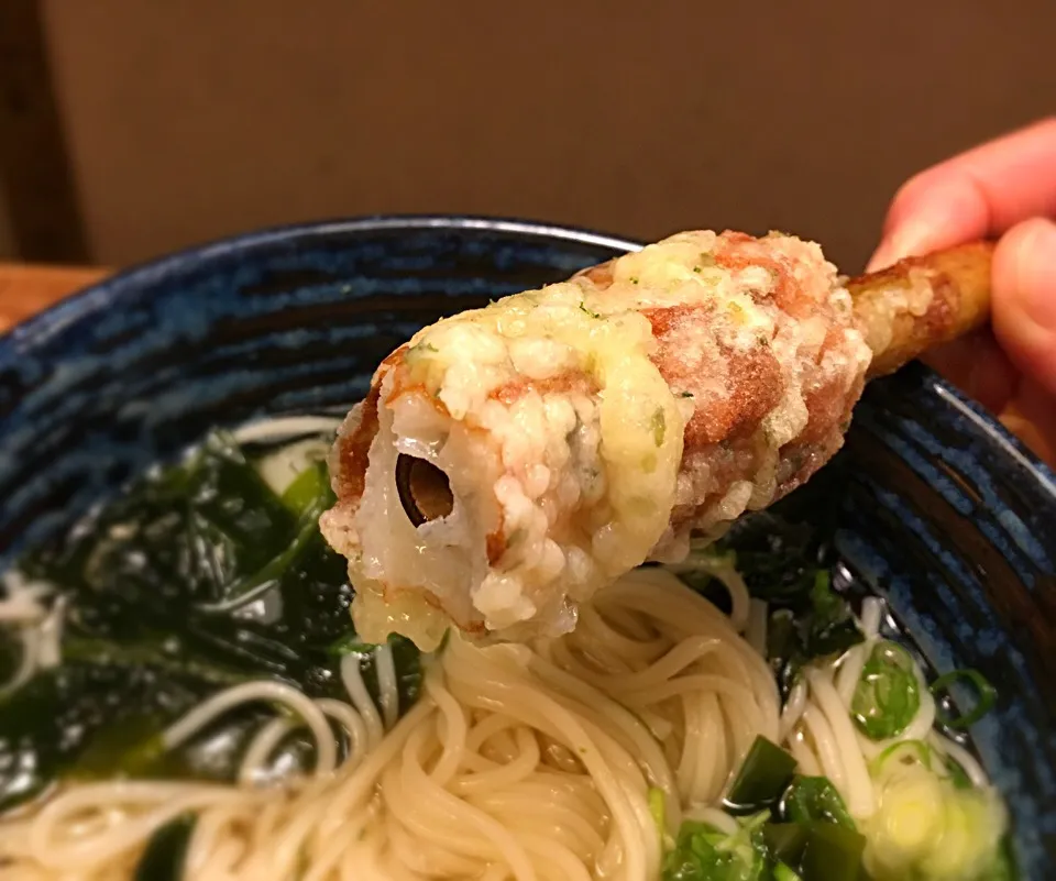 竹ちくわの磯辺ドッグ温めん7|半田手延べそうめんの店 阿波や壱兆さん