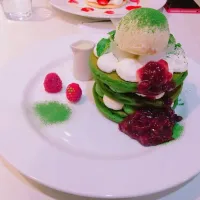 宇治抹茶パンケーキ|momoさん