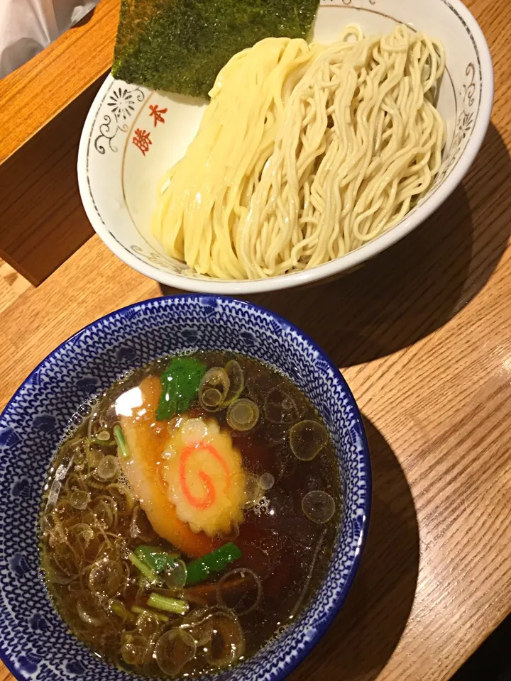 神田 勝本で清湯（しょうゆ）つけそば|hoppycowさん