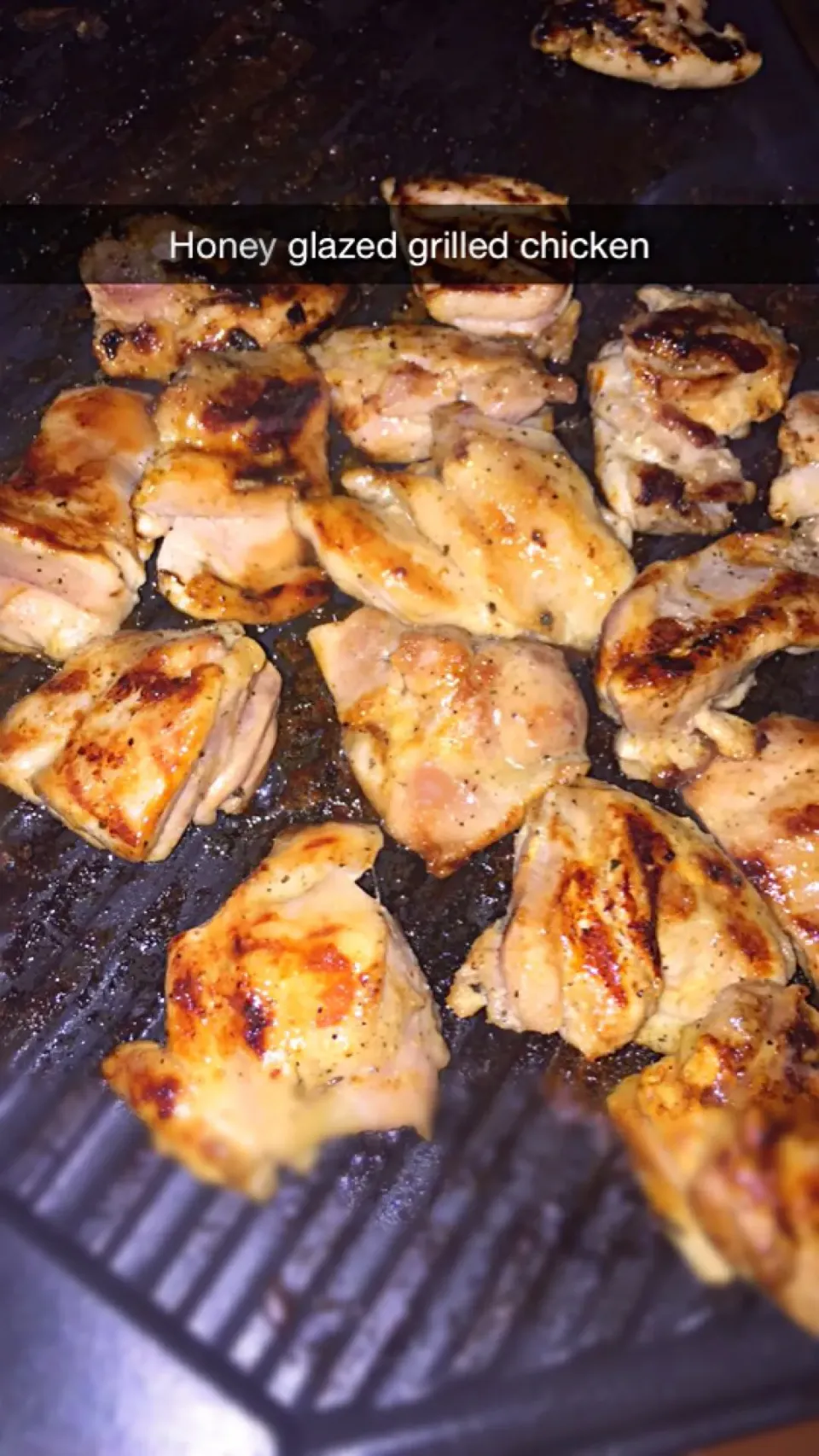 Honey glazed grilled chicken|gladysさん