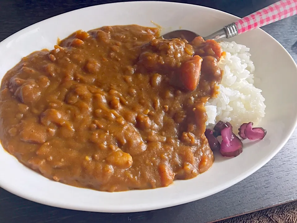 ひき肉辛口カレー|ゆさん