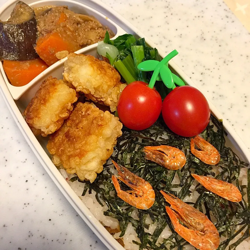 Snapdishの料理写真:😋今日の旦那さん弁当🍱|moyukitaさん