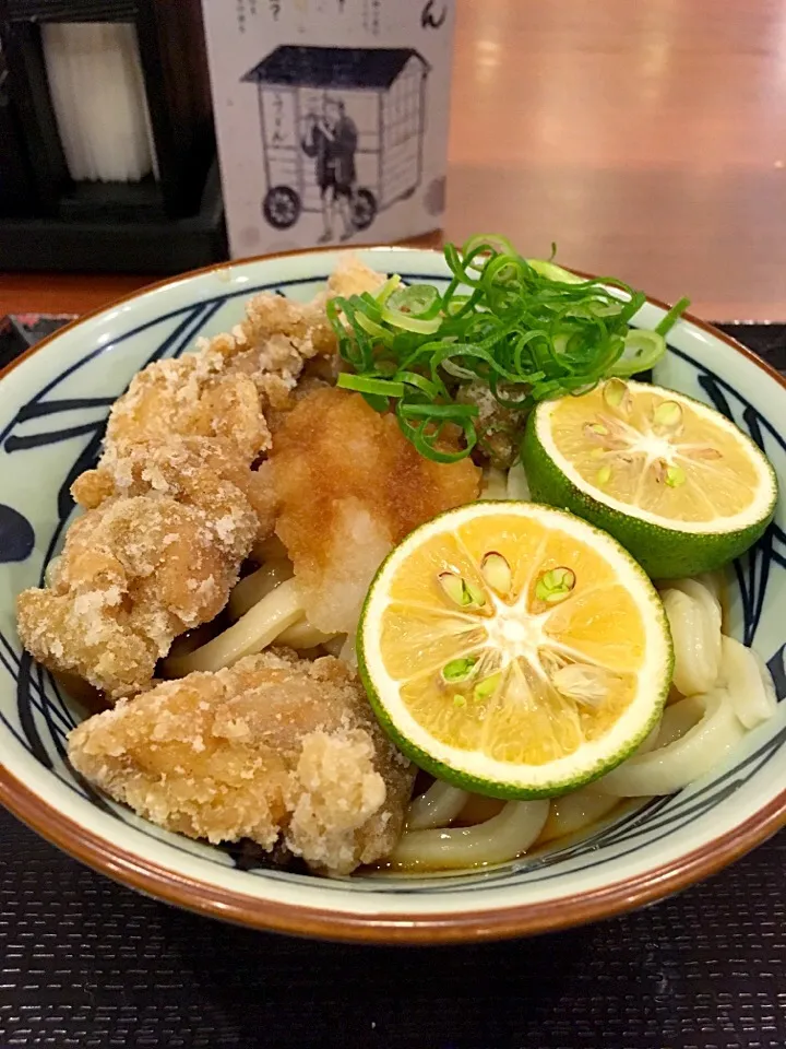 丸亀製麺  とり唐カボスぶっかけ|ナナさん