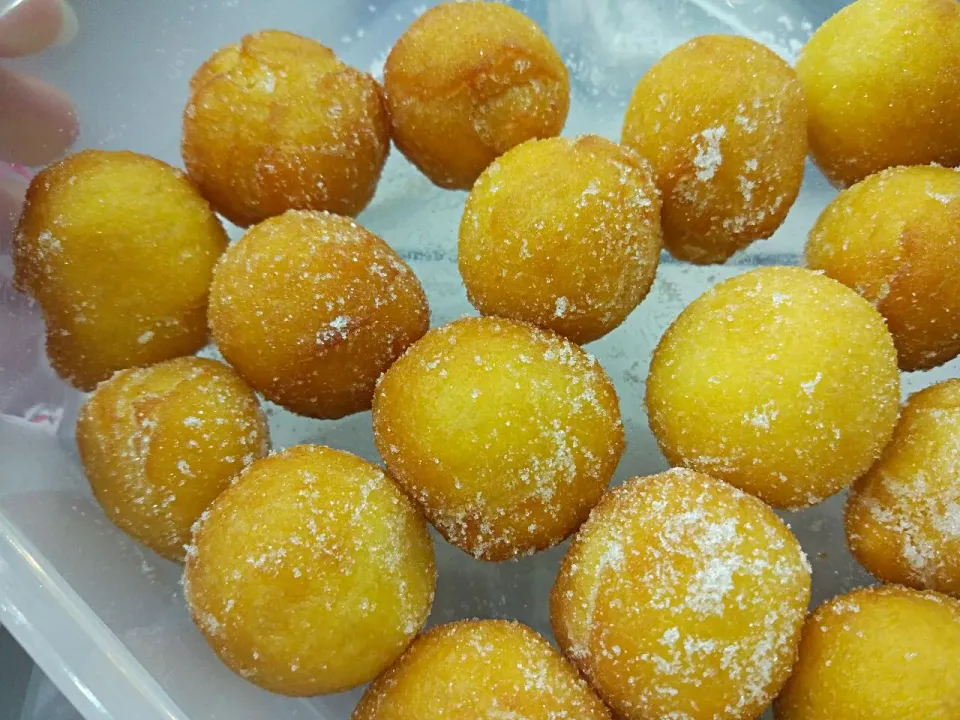 Snapdishの料理写真:Thermomix sweet potato doughnut|Ee Shanさん