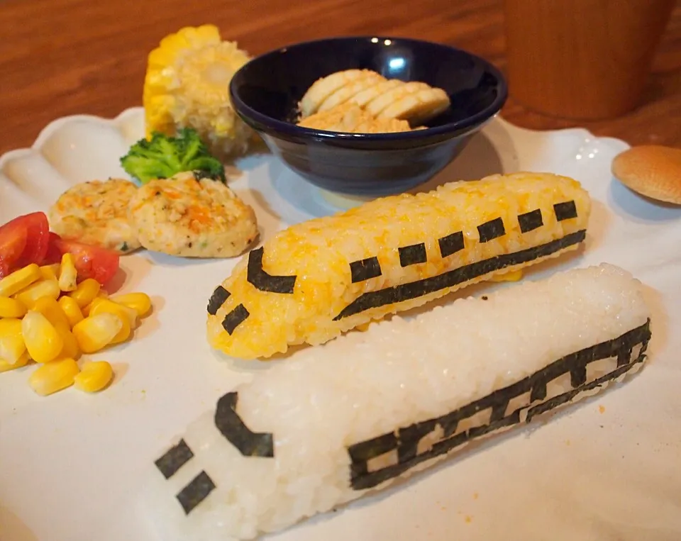 Snapdishの料理写真:1歳8ヶ月★息子のお昼ご飯|腹ぺこ家族♡さん