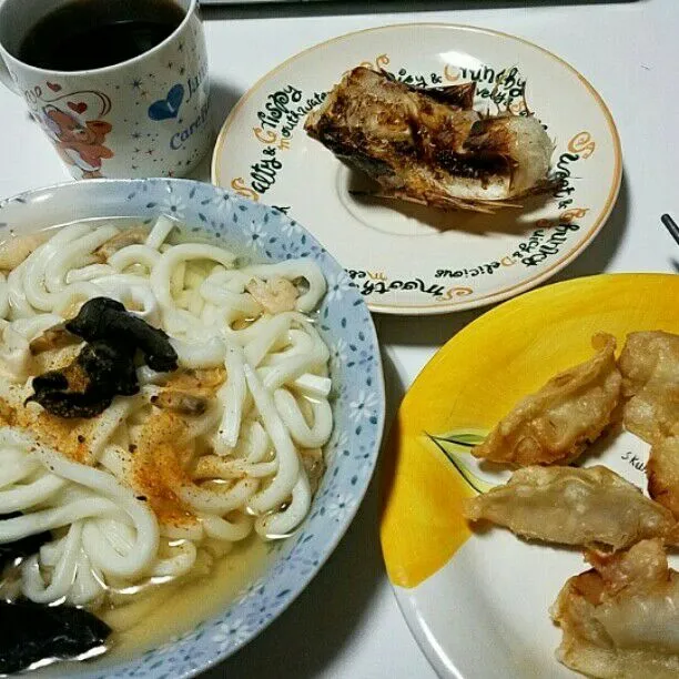 冷蔵庫の余り物で夕食作って見た|ジロー7さん