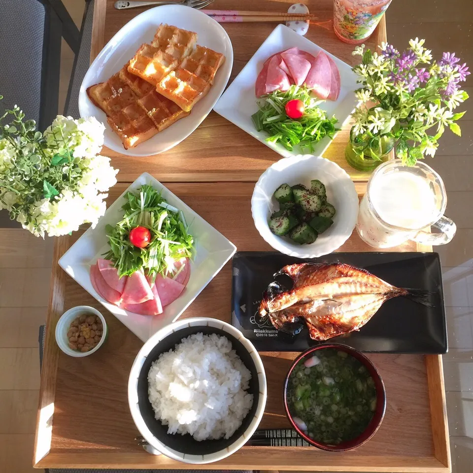 11/26❤︎主人と娘の休日朝ごはん❤︎和洋食|Makinsさん