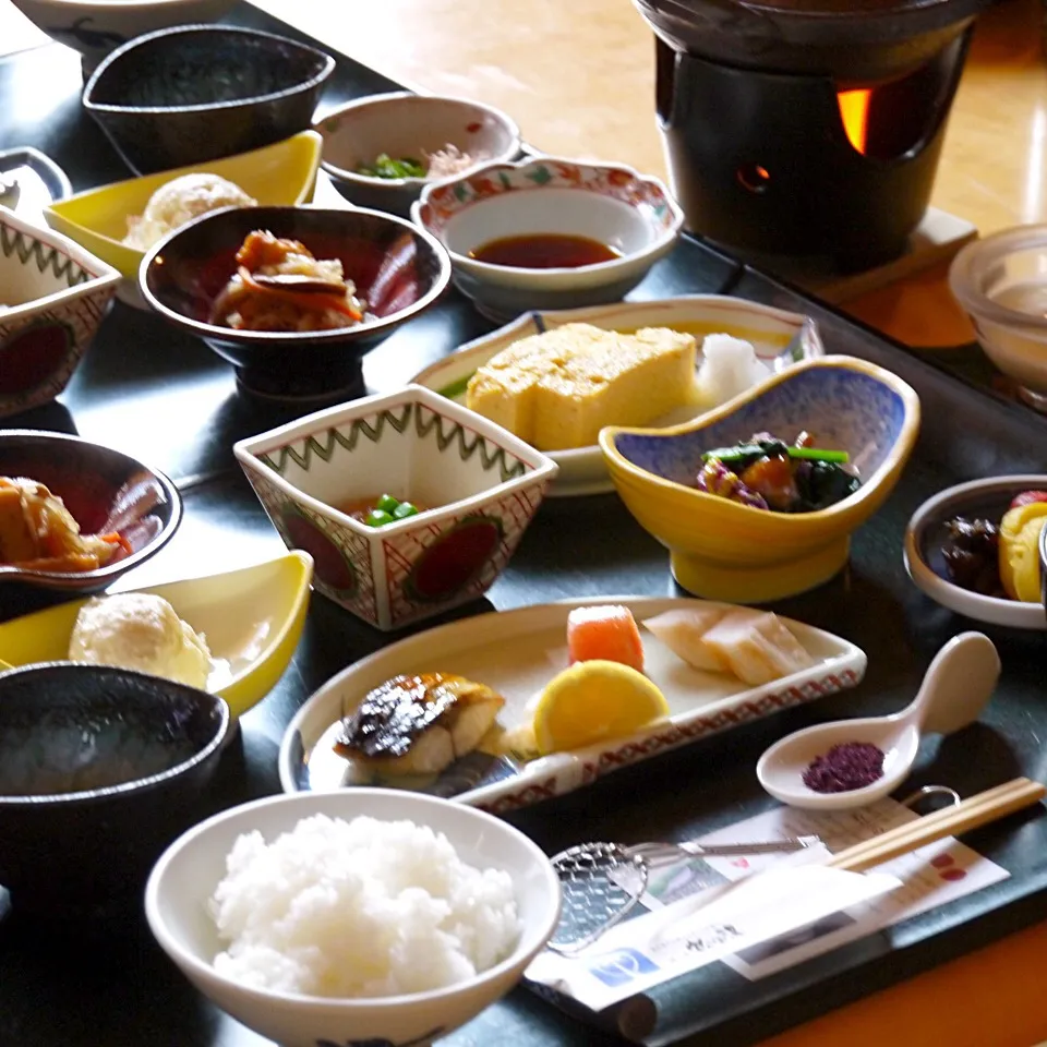 ♪温泉旅館の朝ごはん♪|ぼるぴぃ〜さん