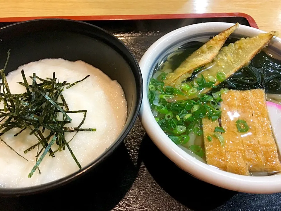 満月『山かけ丼とミニうどん』|コージ💫さん