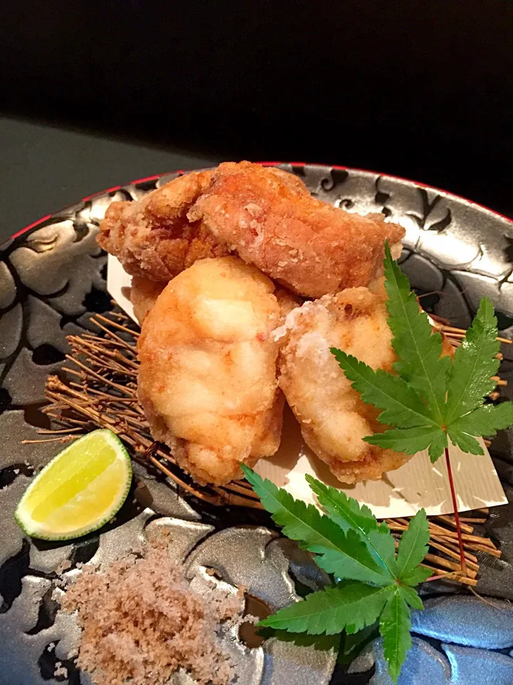 鮟鱇の唐揚げ＆鮟肝の竜田揚げ|シュンさん