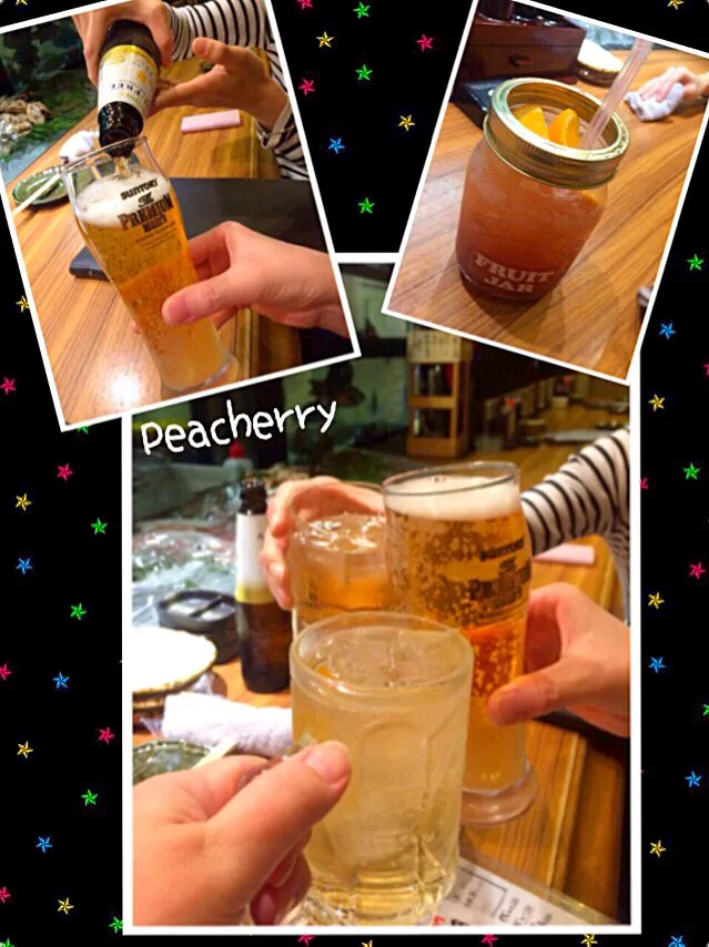 今夜は心友と飲み会🍻٩꒰ ๑′◡͐`꒱♡①|☆ぴ〜ちゃん☆さん