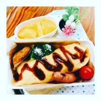 Snapdishの料理写真:11月27日オムライスのお弁当🍳🍴⑅*॰ॱ|サヤカさん