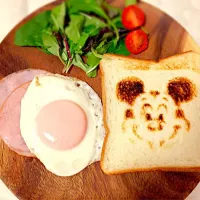 Snapdishの料理写真:ミッキートースト|Satomiさん