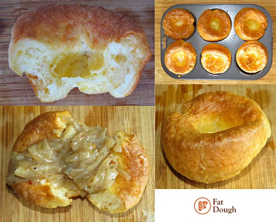 Yorkshire Pudding with Onion Thanksgiving Leftovers Gravy|Daniel Limさん