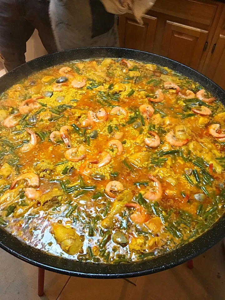 Homemade paella|Nate Merdellさん